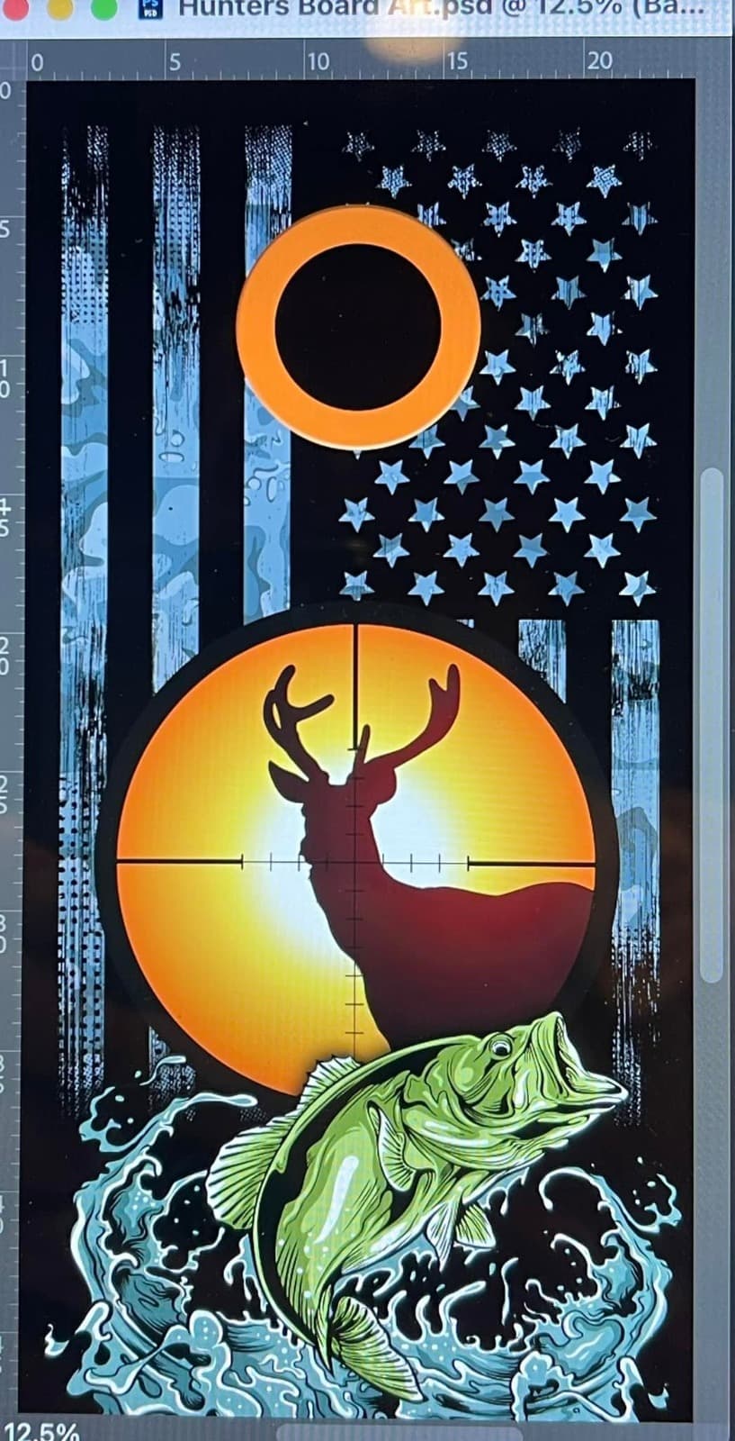 Field & Stream custom YG Cornhole project